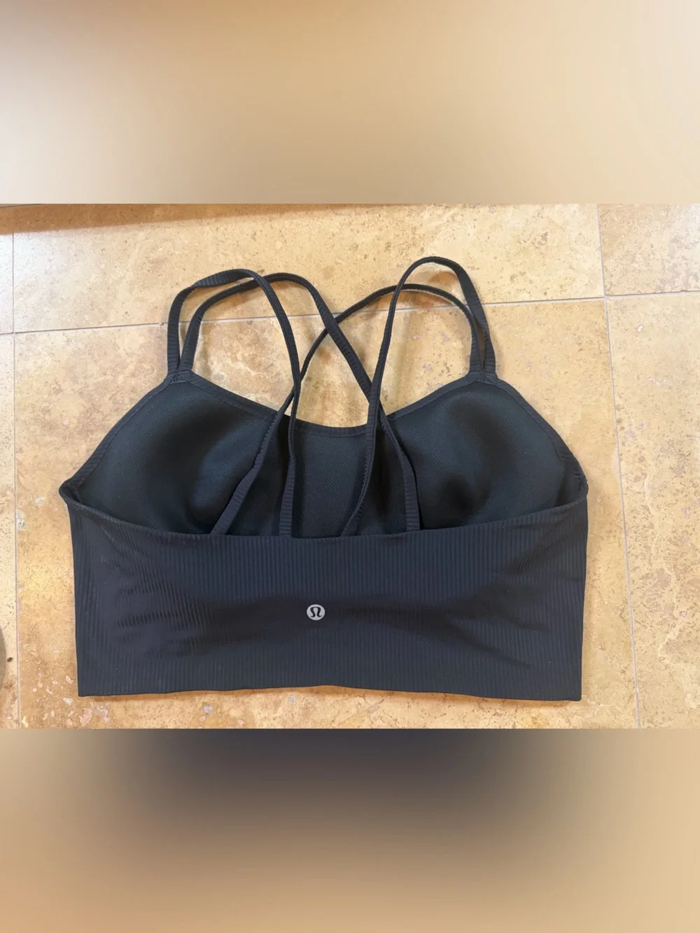 Like a Cloud Ribbed Longline Bra Light Support